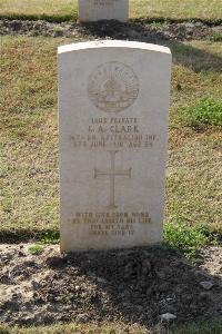 Ismailia War Memorial Cemetery - Clark, Charles Albert